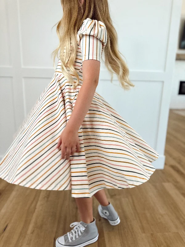 AMALIE DRESS - COLORED PENCIL