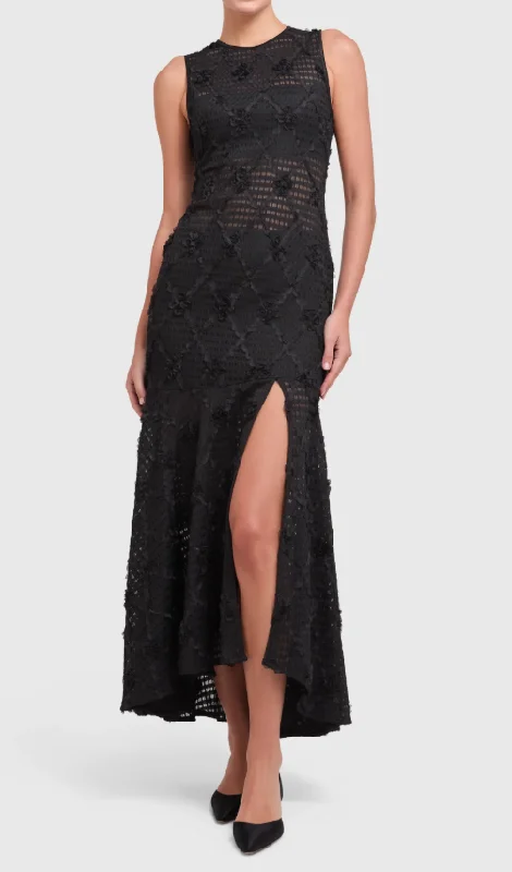 Amanda Uprichard Lauritta Dress - Black