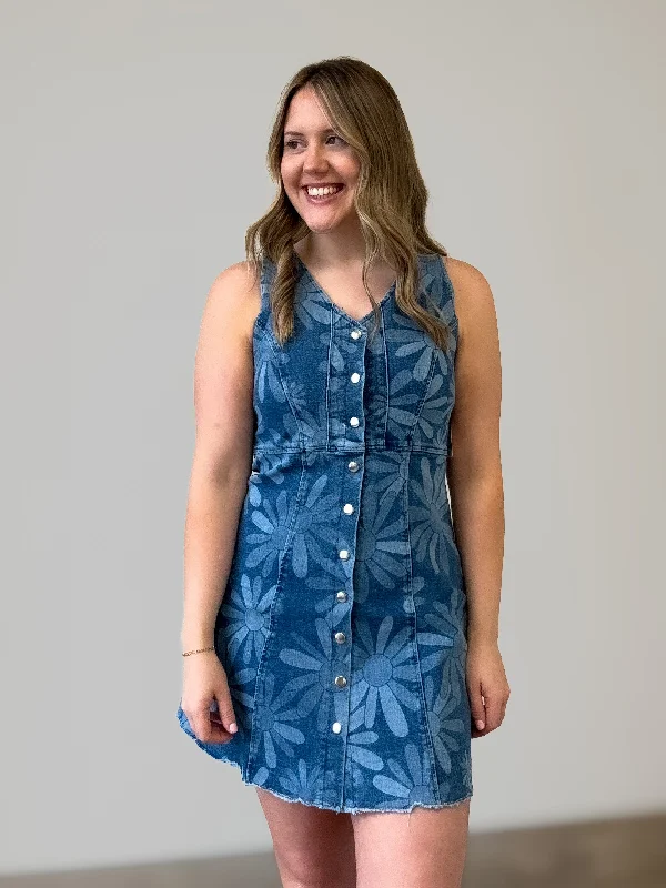Anyone, Anything Denim Dress