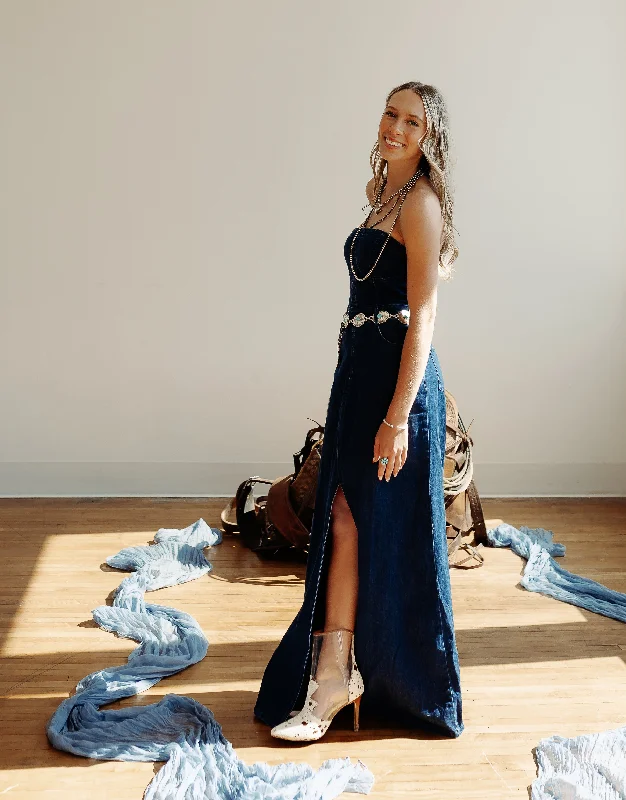 Bluebonnet Denim Dress