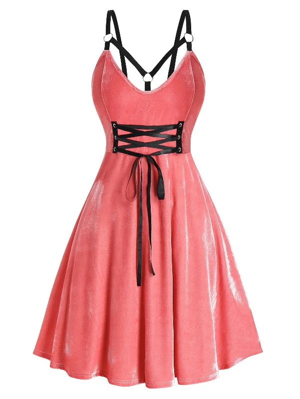 Cute Sissy Lace Up Dress