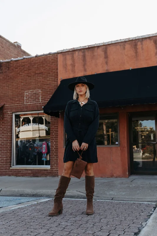 Deena Snap Button Dress
