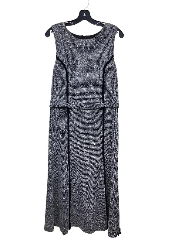 Dress Work By Banana Republic In Black & White, Size: M