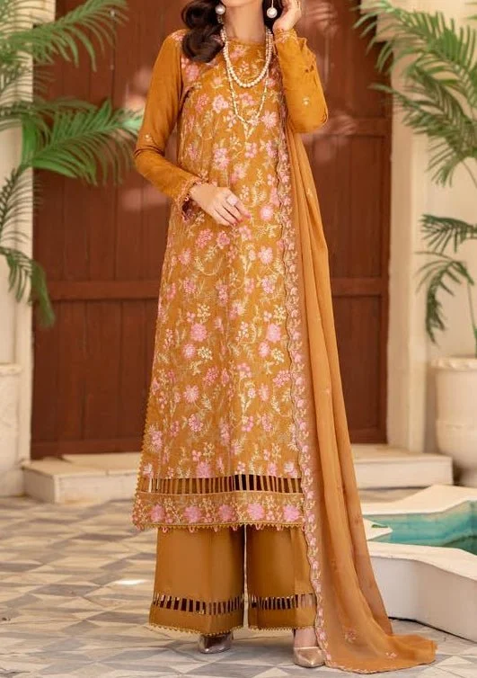 Gulljee Bella Ready Made Embroidered Lawn Dress