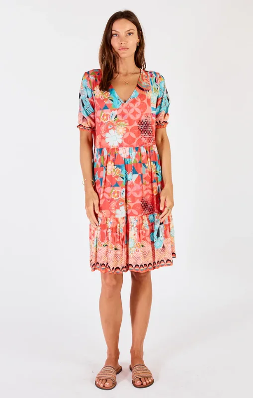 Lula Soul - Amalfi Dress - Red