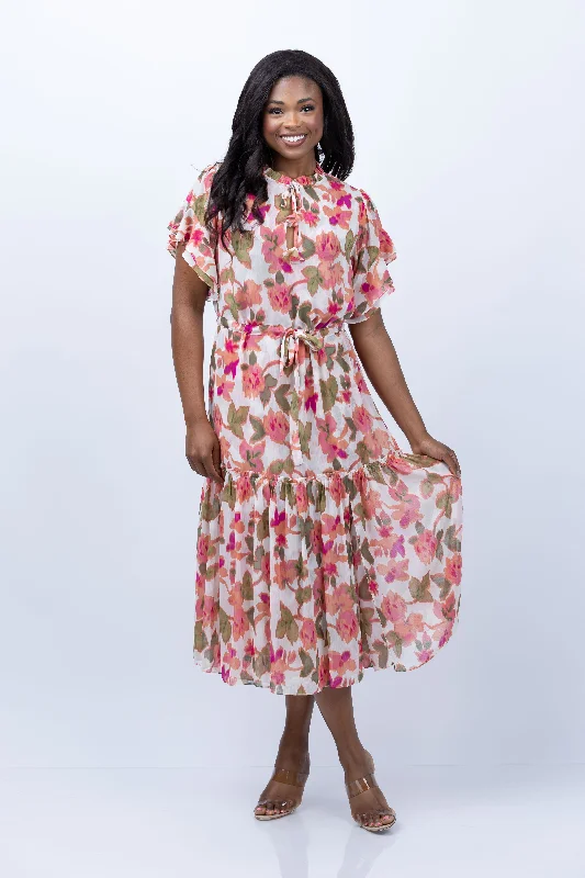 Misa Ranjana Dress in Sonoran Flora