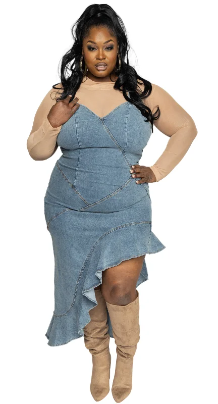 Socialist Denim Dress
