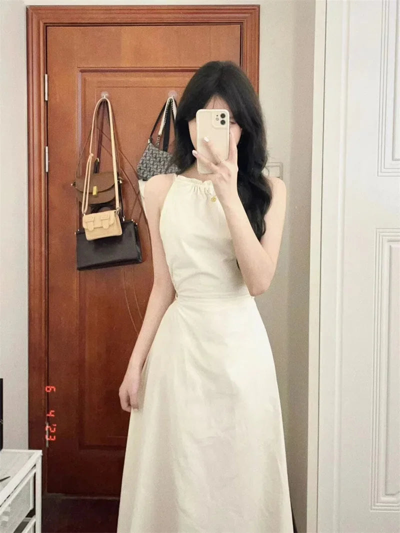 Summer White Long Dress