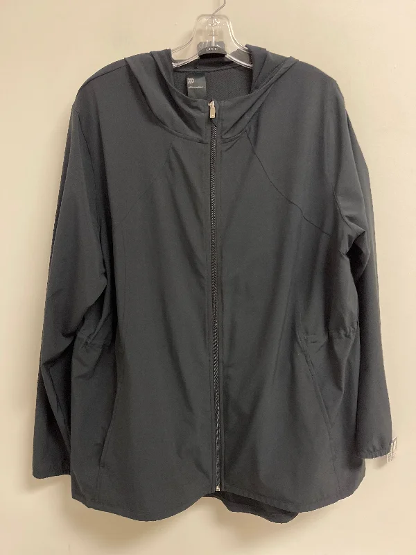 Athletic Jacket By All In Motion In Black, Size: 2x