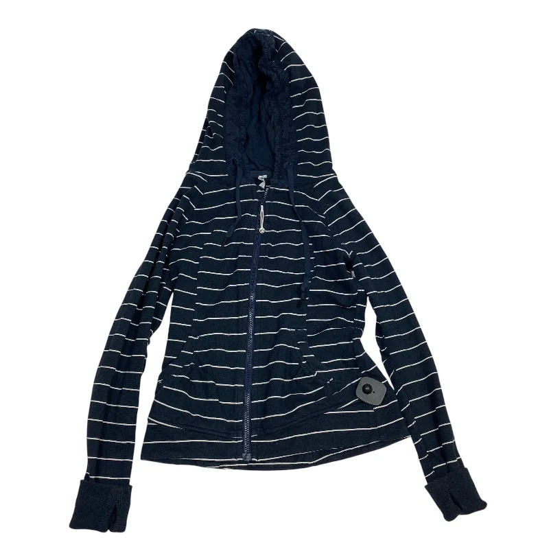 Athletic Jacket By Lululemon In Navy, Size: S