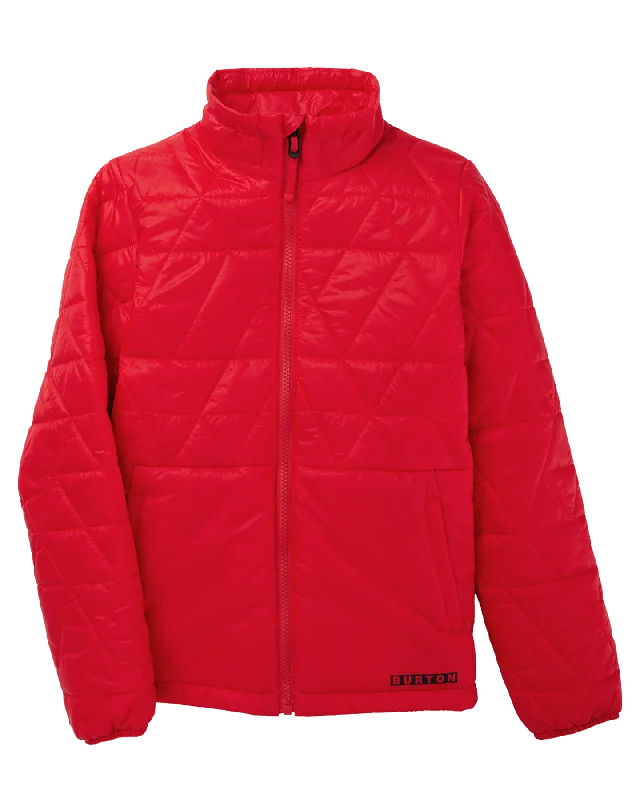 Burton Kids' Versatile Heat Insulated Jacket - Tomato Mesh Jacket Canvas Jacket Denim Jacket Burton Kids' Versatile Heat Insulated Jacket - Tomato Mesh Jacket Canvas Jacket Denim Jacket