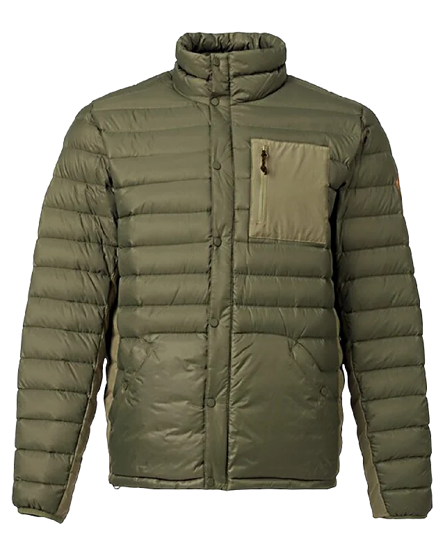 Burton Men's Evergreen Down Insulated Jacket - Dusty Olive/Rucksack Striped Jacket Polka Dot Jacket Floral Jacket Burton Men's Evergreen Down Insulated Jacket - Dusty Olive/Rucksack Striped Jacket Polka Dot Jacket Floral Jacket