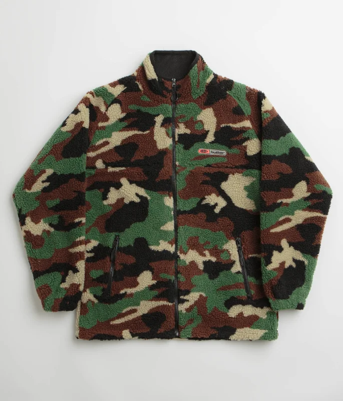 Butter Goods Camo Sherpa Jacket - Forest Green Lace Jacket Ribbed Jacket Sequined Jacket Butter Goods Camo Sherpa Jacket - Forest Green Lace Jacket Ribbed Jacket Sequined Jacket