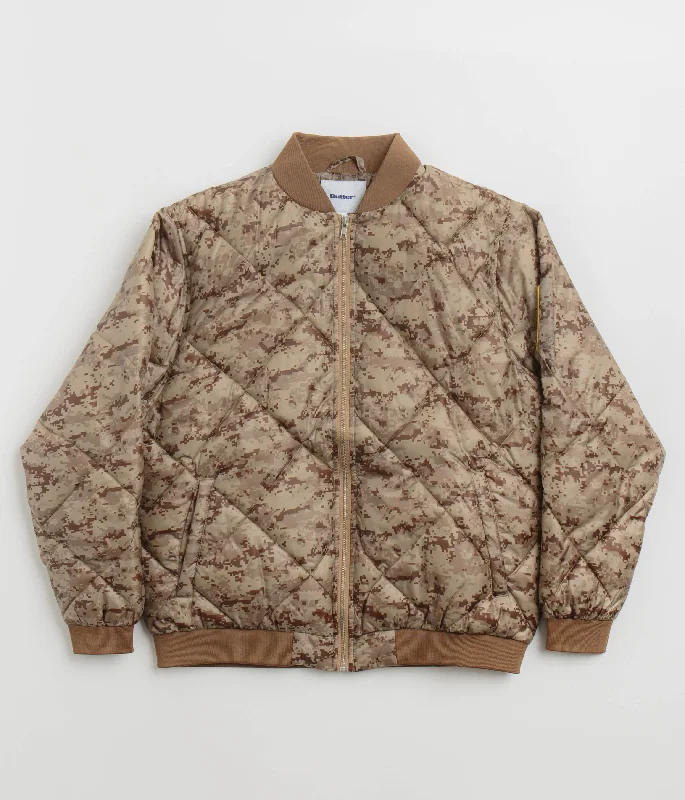 Butter Goods Temperature Bomber Jacket - Digital Camo