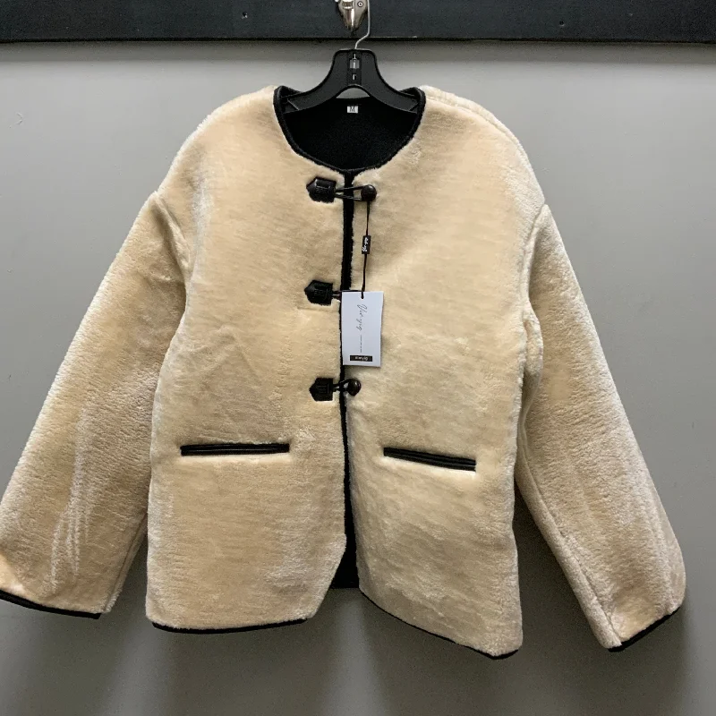 Jacket Fleece By VIMYIG  In Cream, Size: M