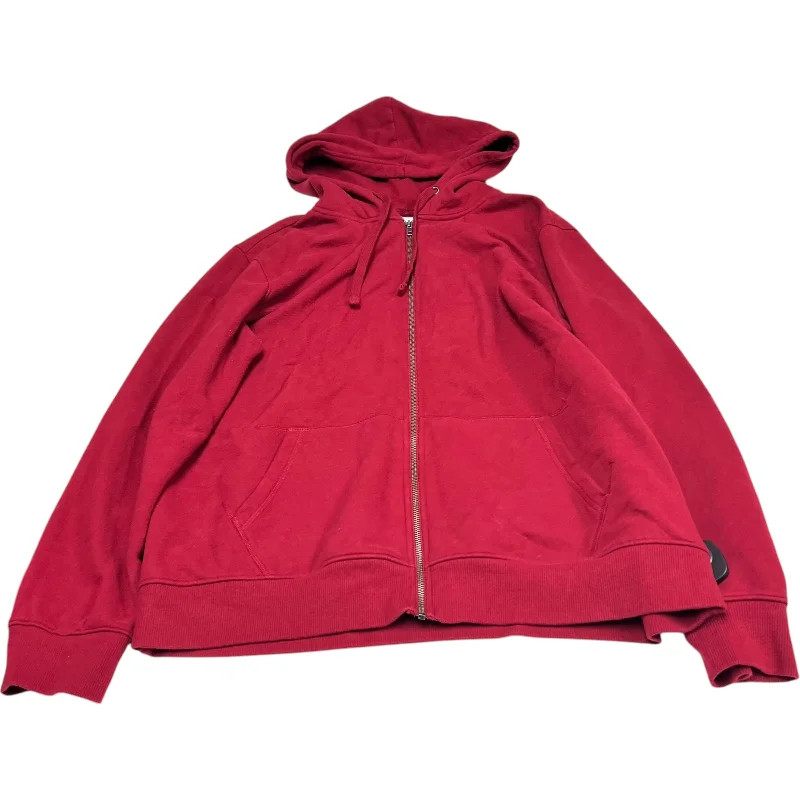 Jacket Other By Good Fellow In Red, Size: Xl Tiered Jacket Buttoned Jacket Zippered Jacket Jacket Other By Good Fellow In Red, Size: Xl Tiered Jacket Buttoned Jacket Zippered Jacket