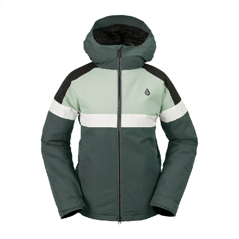 Lindy Ins Snowboard Jacket - Womens Fleece Fabric Down Fabric Feather Fabric