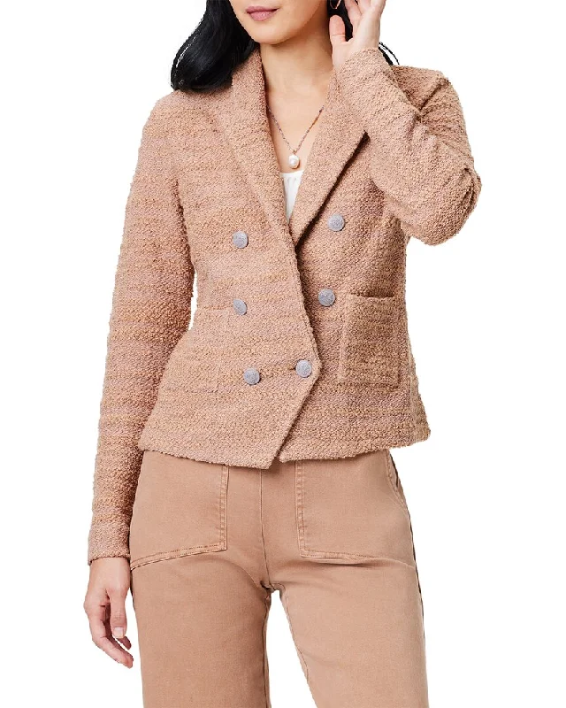 NIC+ZOE Textured Femme Knit Jacket Hoodie Zip-Up Jacket Button-Up Jacket
