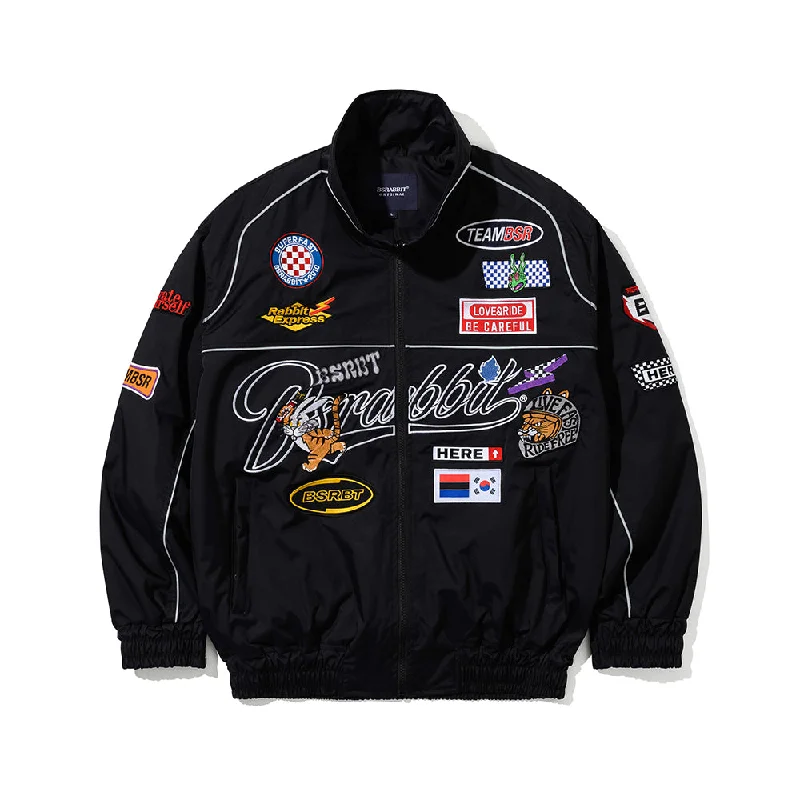 Racing Track Snowboard Jacket One-Shoulder Jacket Off-the-Shoulder Jacket Asymmetrical Jacket Racing Track Snowboard Jacket One-Shoulder Jacket Off-the-Shoulder Jacket Asymmetrical Jacket