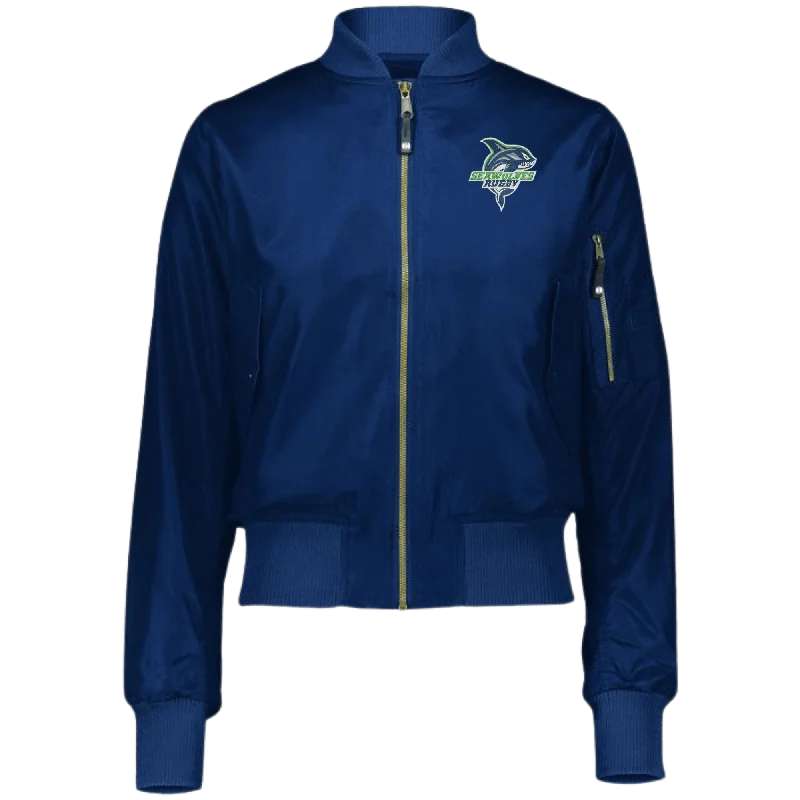 Seattle Seawolves Women's Flight Bomber Jacket