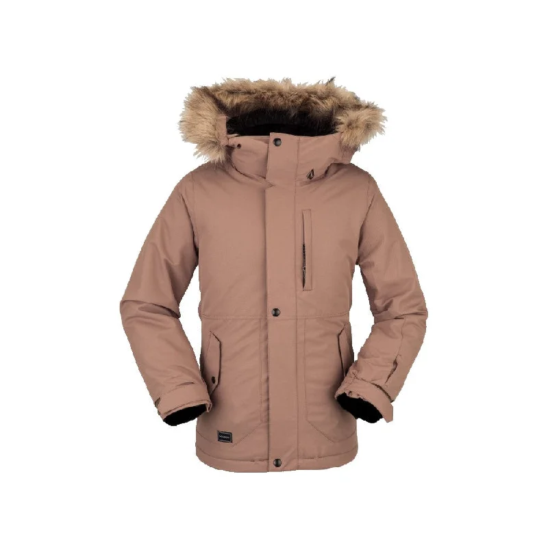 So Minty Ins Snowboard Jacket - Kids Welt Pockets Slit Pockets Flap Pockets
