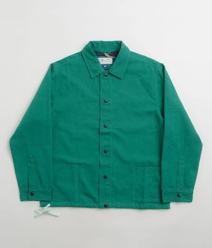 Uskees 3013 Coach Jacket - Foam Green