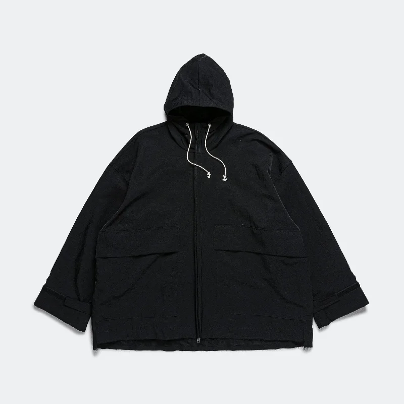 XXL Outdoor Jacket - Black WR Nylon