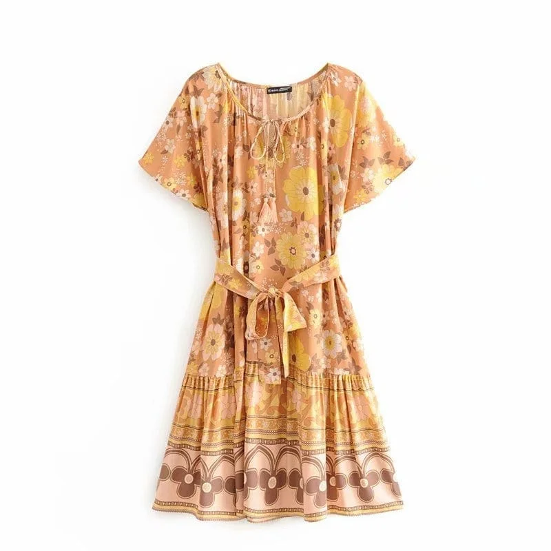 Ninette Mini Dress Casual Button-Up Mini Dress