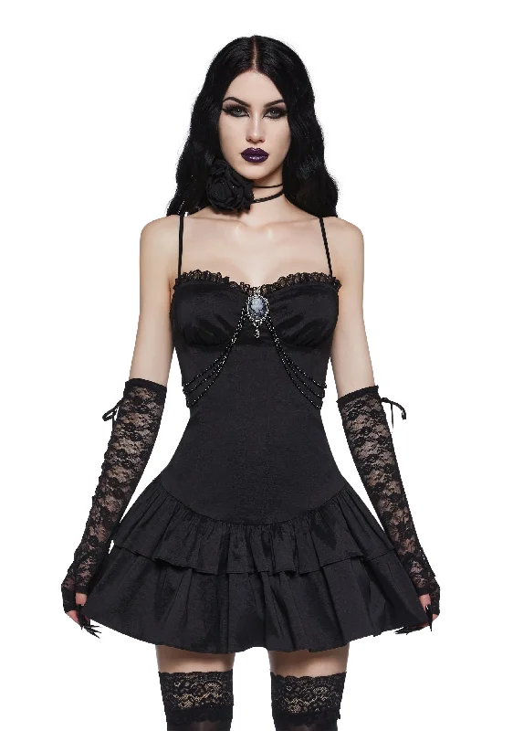 Somber Sweetness Mini Dress Trendy Camisole Mini Dress