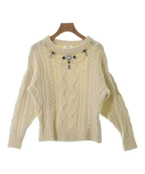 LANVIN en bleu Sweaters Plaid Sweater Polka Dot Checkered