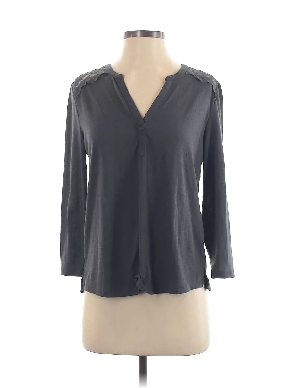 3/4 Sleeve Blouse Playful Puff Blouse