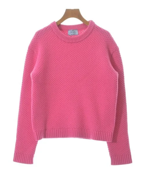 PRADA Sweaters Jersey Fabric Tulle Fabric Batik Fabric