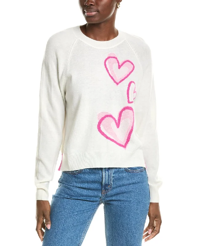 Brodie Cashmere Wool & Cashmere-Blend Graphic Heart Jumper Collared Crew Neck Turtle Neck Brodie Cashmere Wool & Cashmere-Blend Graphic Heart Jumper Collared Crew Neck Turtle Neck