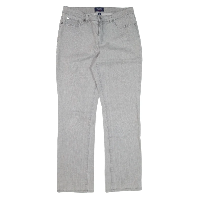 CHAPS Jeans Grey Denim Slim Straight Womens W31 L30