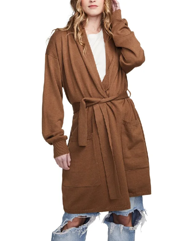 Chaser Eve Wool-Blend Sweater Fitted Loose Oversized