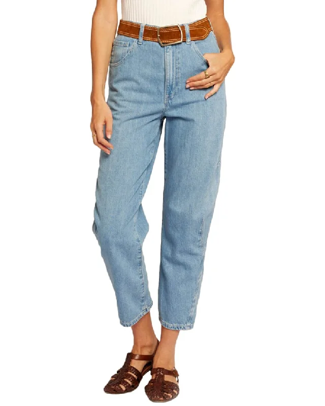 Current/Elliott The Coppola Sunset Barrel Leg Jean Classic Slim Fit Jeans