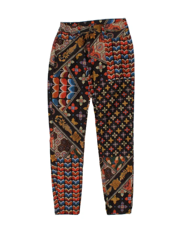 DESIGUAL Womens Skinny Jeans W30 L30 Multicoloured Patchwork Cotton Elegant Skinny Leg Jeans DESIGUAL Womens Skinny Jeans W30 L30 Multicoloured Patchwork Cotton Elegant Skinny Leg Jeans