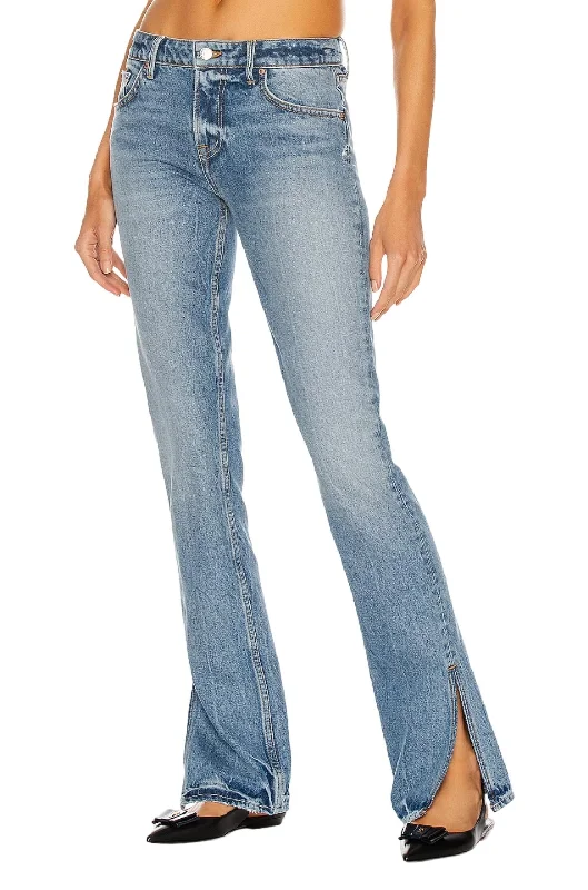 Hailey Low Rise Slim Boot Jeans In Melrose Classic Slim Fit Jeans