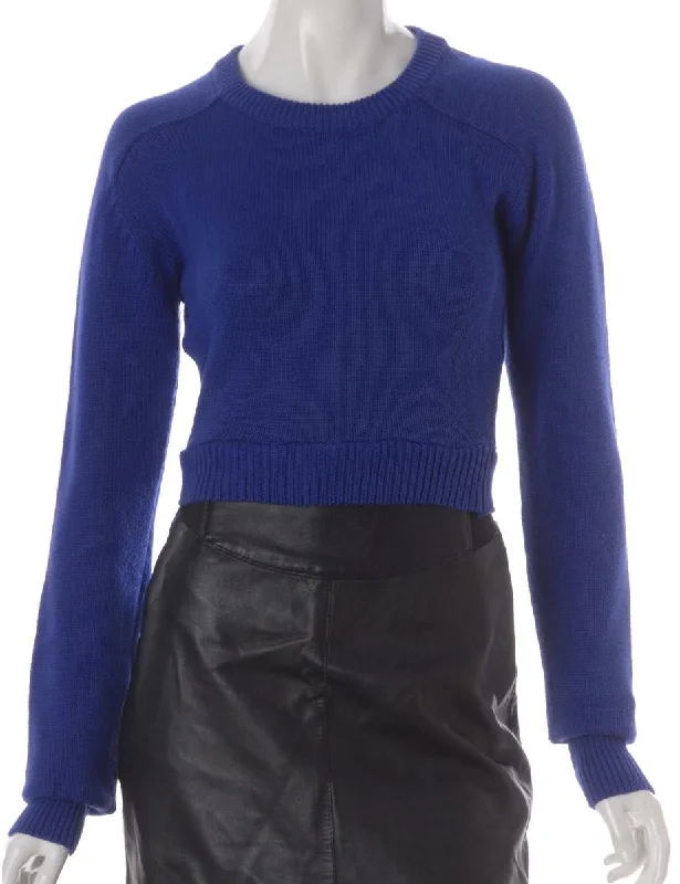 Label Hari Cropped Jumper Nylon Fabric Polyester Fabric Spandex Fabric
