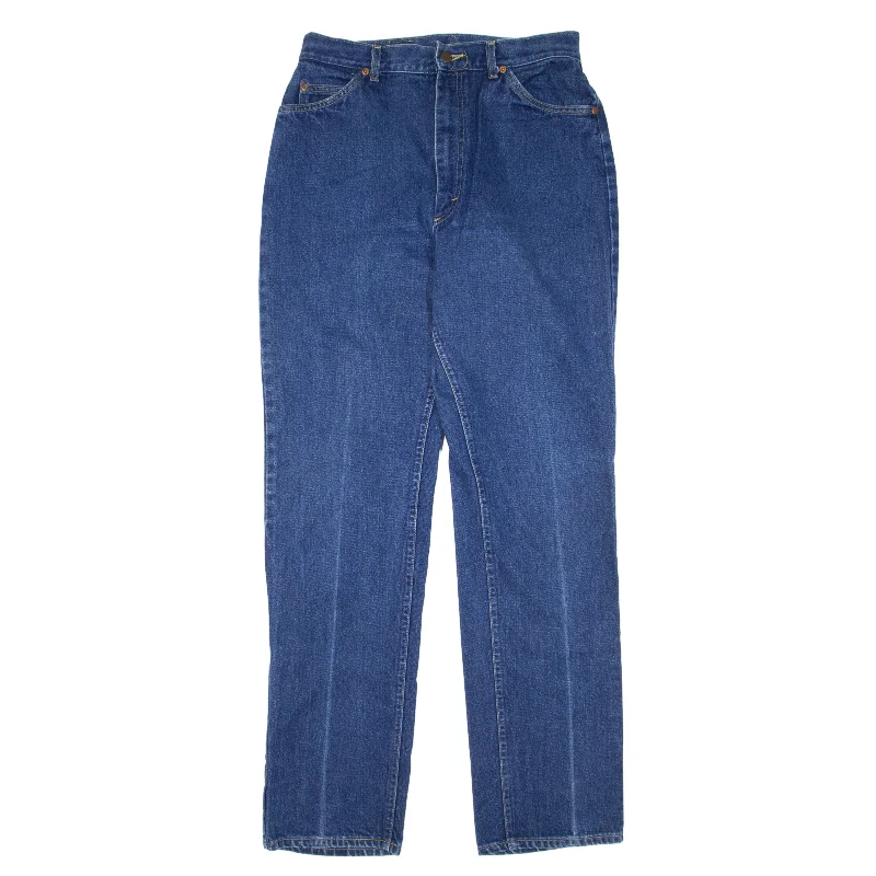 LEE Jeans Blue Denim Regular Boyfriend Womens W30 L32 Fashionable Button-Front Jeans LEE Jeans Blue Denim Regular Boyfriend Womens W30 L32 Fashionable Button-Front Jeans