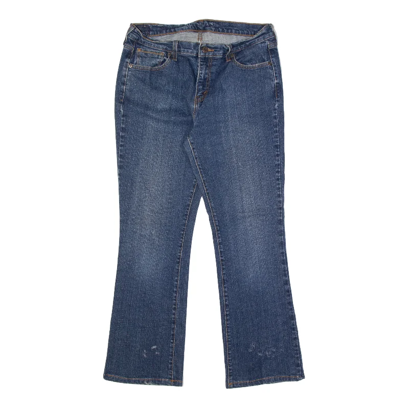 LEVI'S Jeans Blue Denim Regular Bootcut Stone Wash Womens W32 L28 Cozy Relaxed Fit Denim Jeans