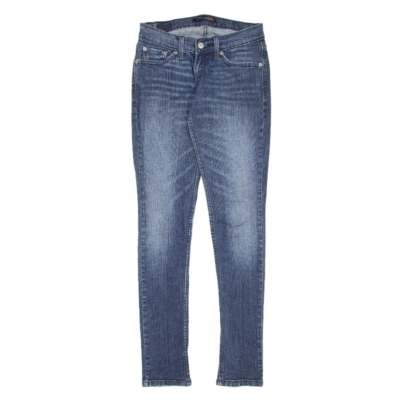 LEVI'S Jeans Blue Denim Slim Skinny Stone Wash Womens W24 L31 Casual Loose Fit Jeans LEVI'S Jeans Blue Denim Slim Skinny Stone Wash Womens W24 L31 Casual Loose Fit Jeans