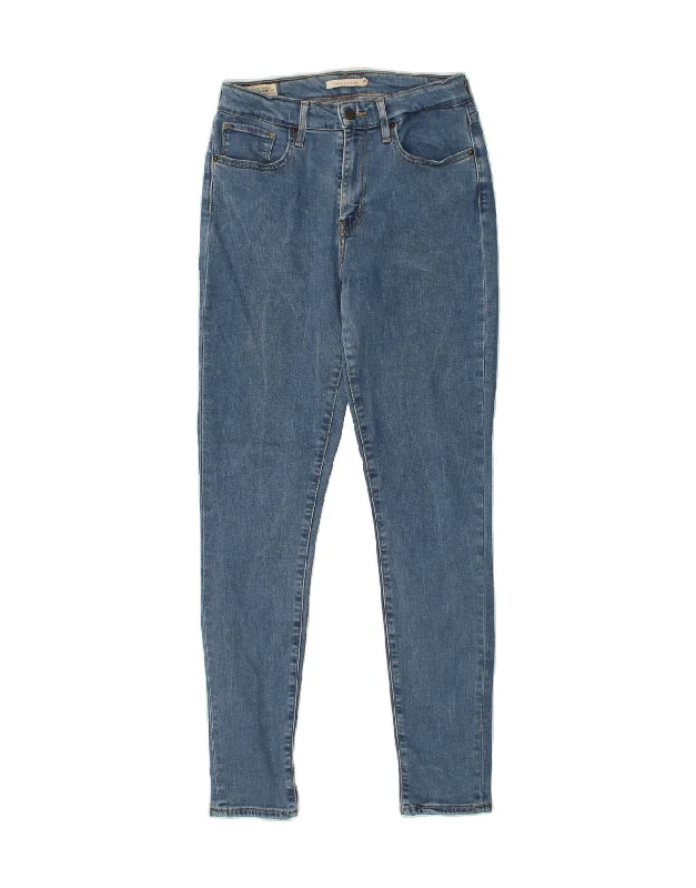 LEVI'S Womens 721 High Rise Skinny Jeans W28 L30 Blue Lyocell Trendy Layered Pocket Jeans LEVI'S Womens 721 High Rise Skinny Jeans W28 L30 Blue Lyocell Trendy Layered Pocket Jeans