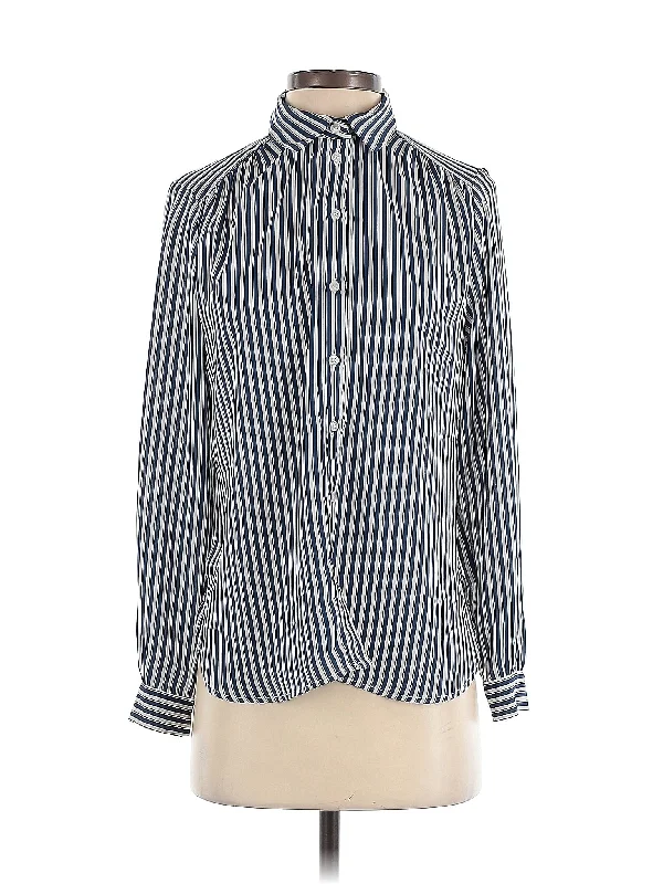 Long Sleeve Blouse Delicate Pleat Blouse