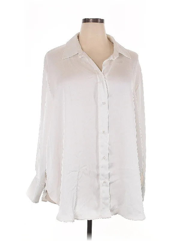 Long Sleeve Blouse Embroidered Cotton Blouse