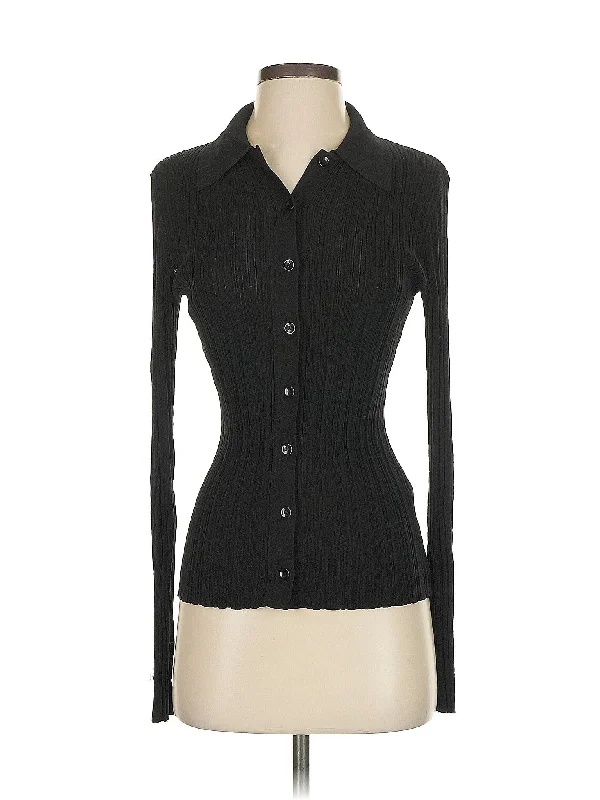 Long Sleeve Blouse Casual Stripe Blouse