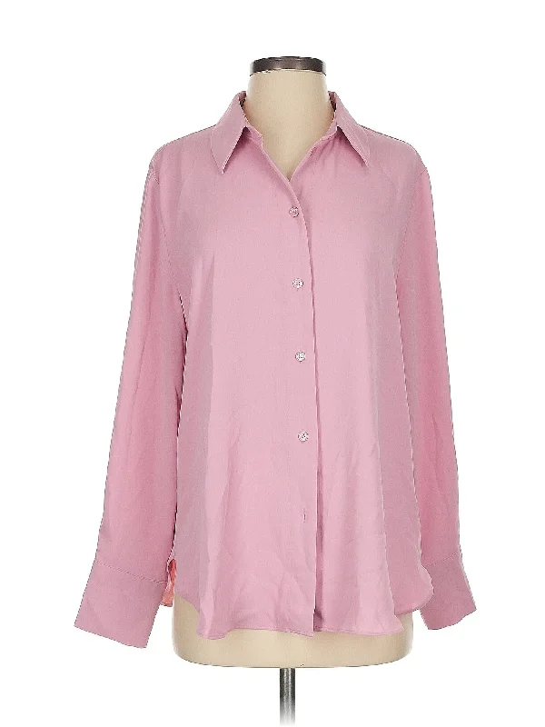 Long Sleeve Blouse Casual Stripe Blouse