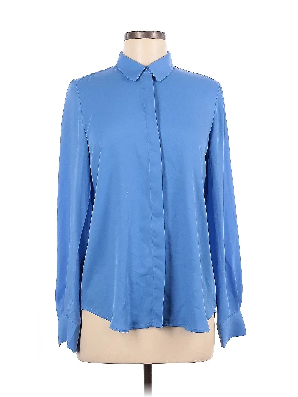 Long Sleeve Blouse Elegant Office Blouse