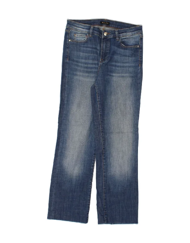 MASSIMO DUTTI Womens Regular Fit Straight Jeans EU 38 Small W24 L27 Blue Trendy Skinny Fit Jeans MASSIMO DUTTI Womens Regular Fit Straight Jeans EU 38 Small W24 L27 Blue Trendy Skinny Fit Jeans