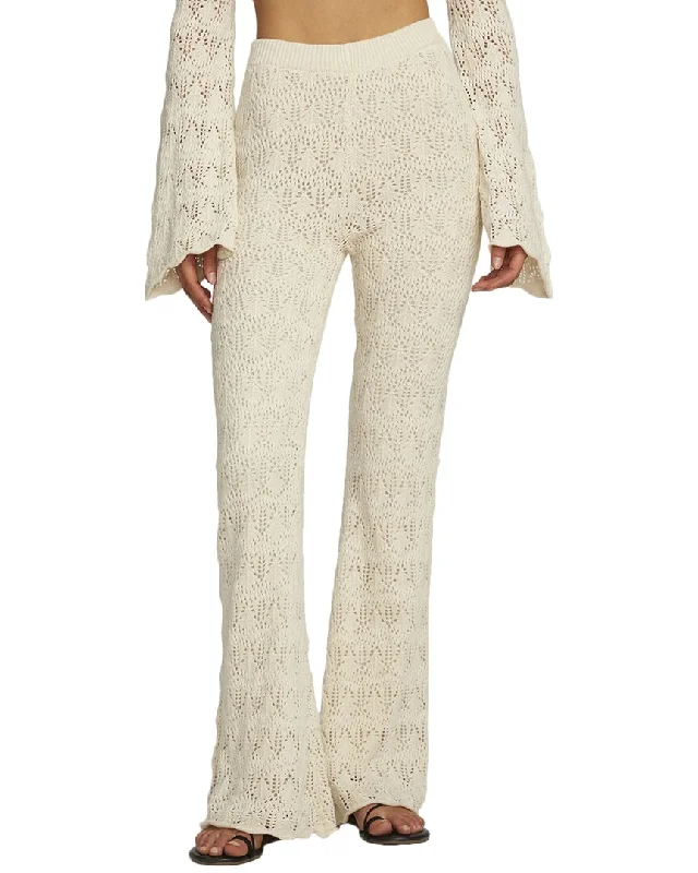 Saltwater Luxe Georgie Luxe Sweater Pant Zippered Front Buttoned Front Snap Front